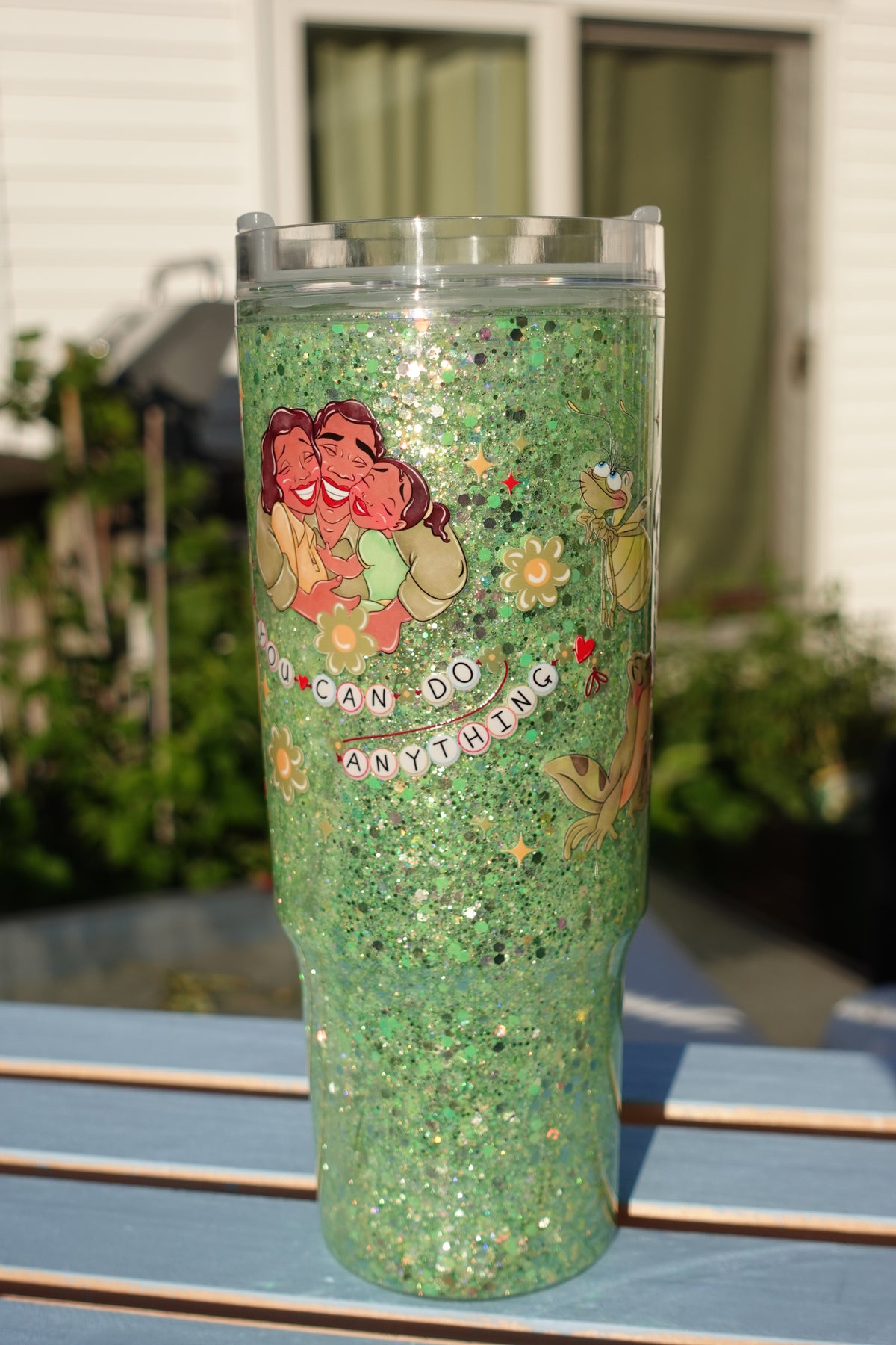 Princess Glow in the dark 40oz snow globe