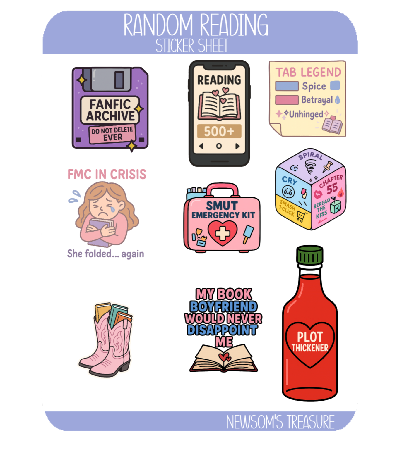 4x6 Sticker Sheets