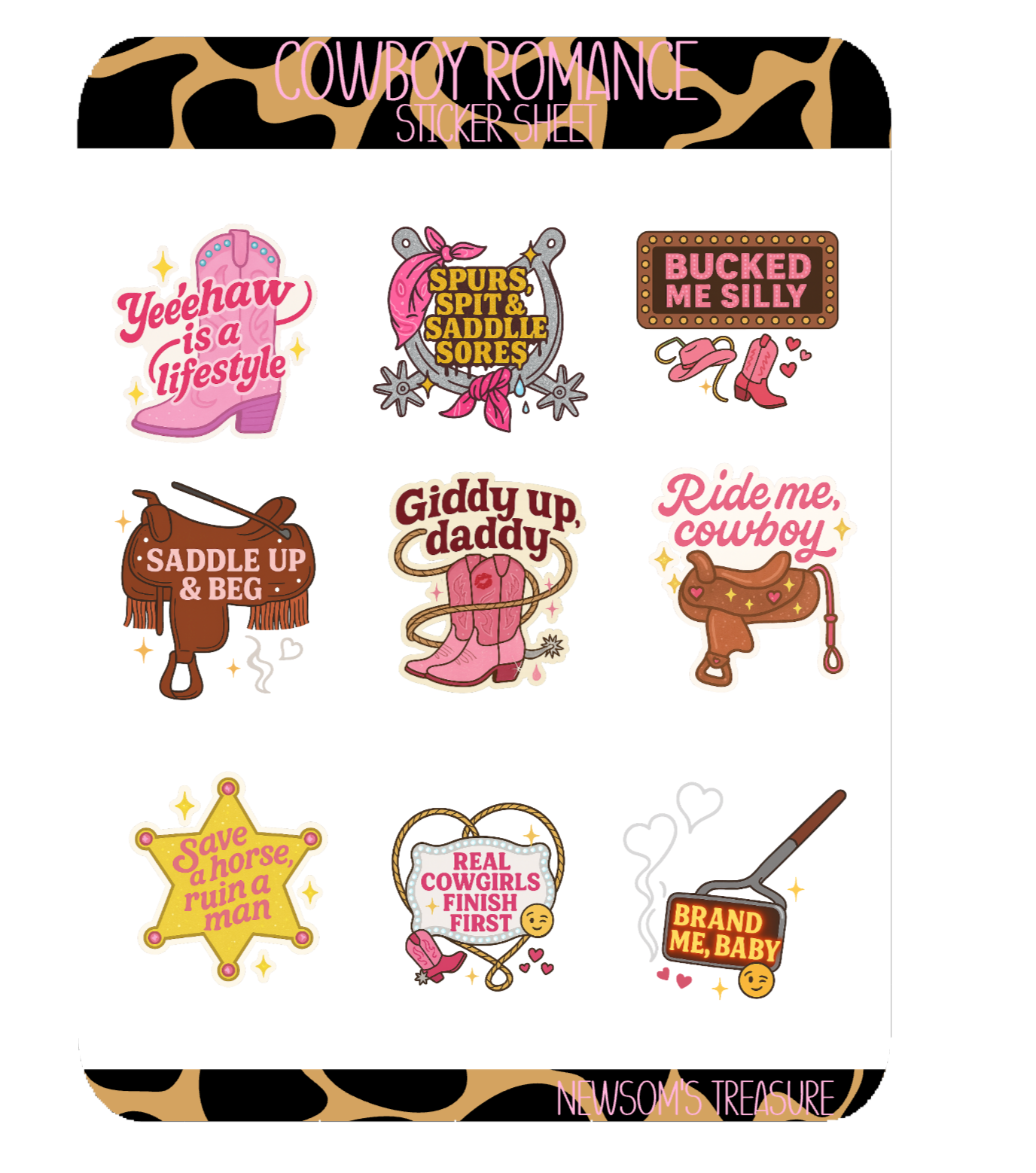 4x6 Sticker Sheets