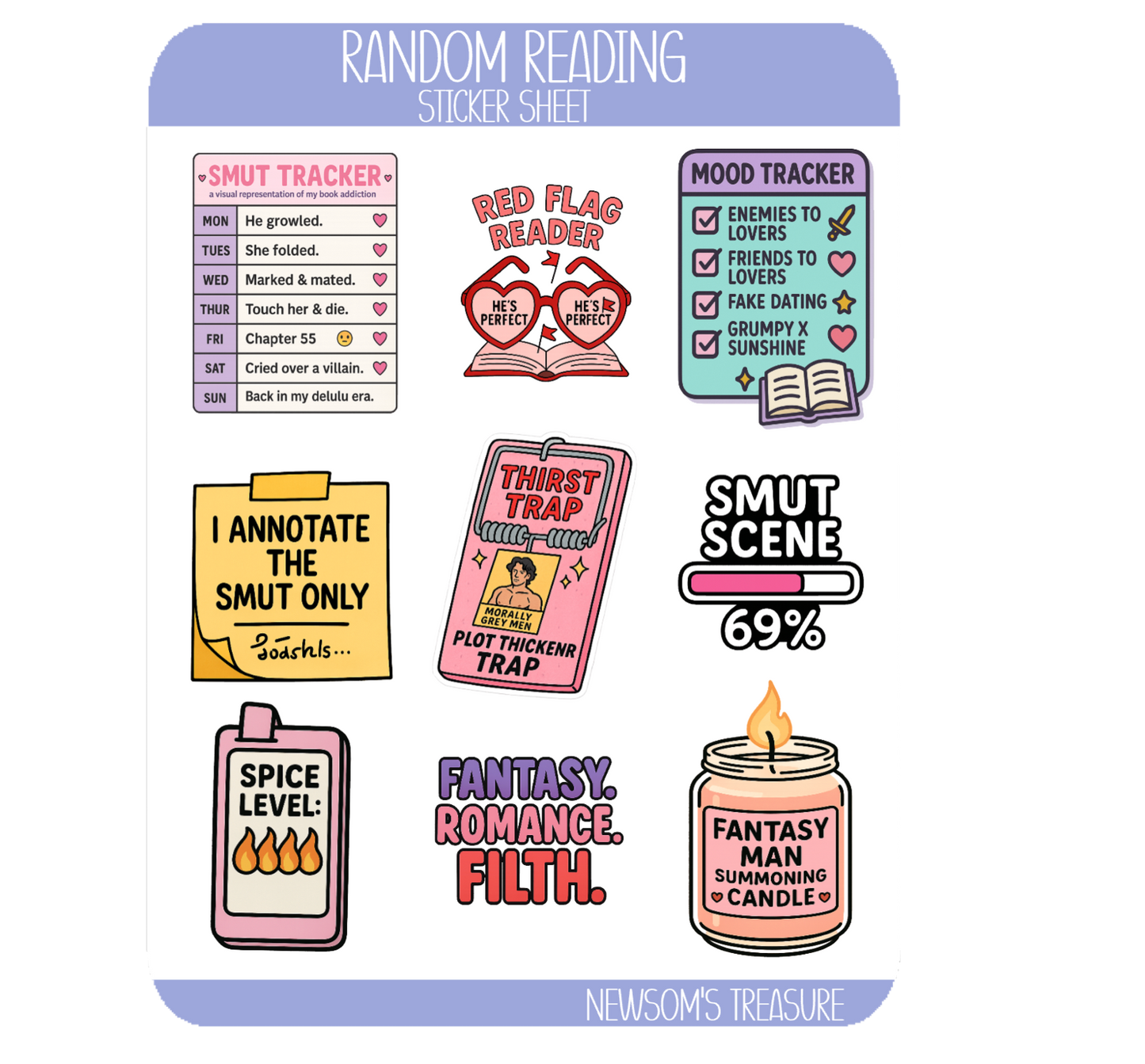 4x6 Sticker Sheets