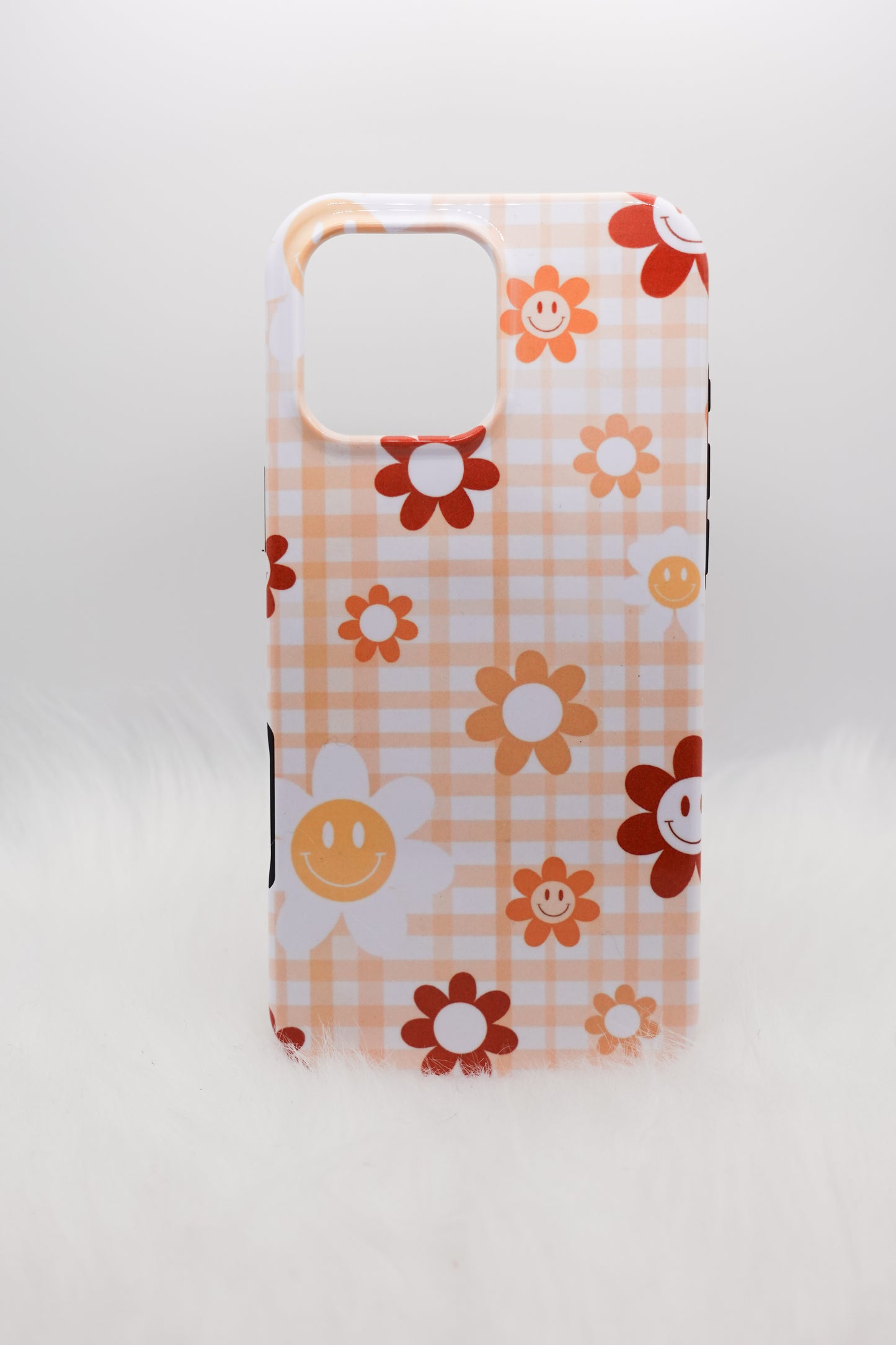 Tan Smiley Phone Case