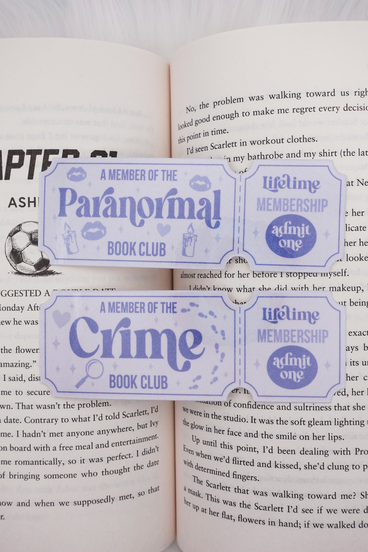 Ticket Bookmarks