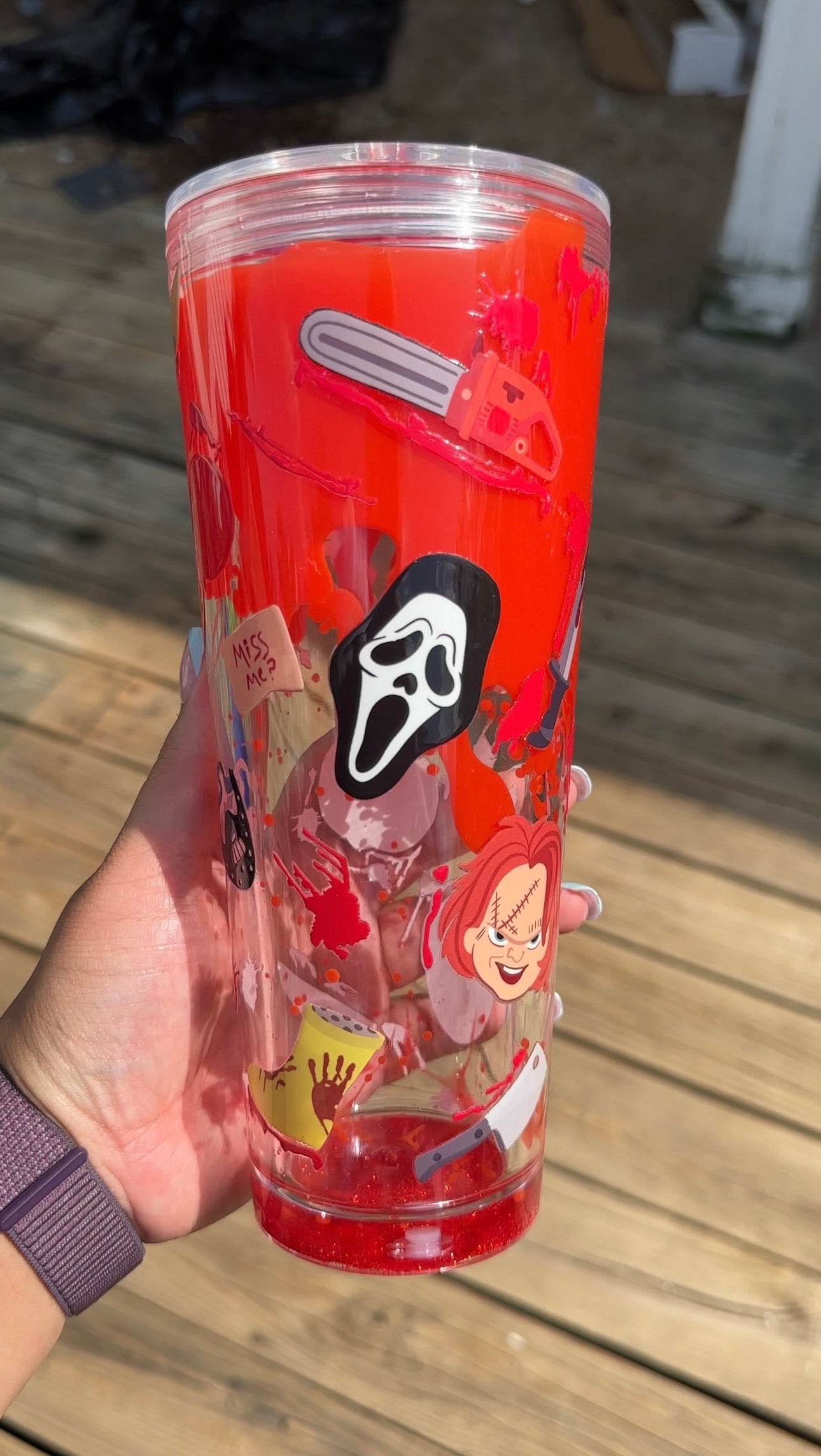 Horror Movies Dual Lava 24oz (ready to ship)