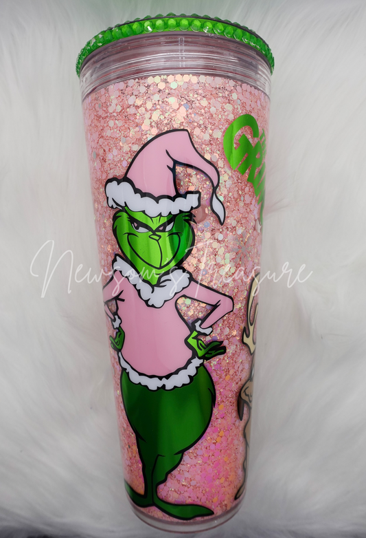 24oz Grinch Snow Globe