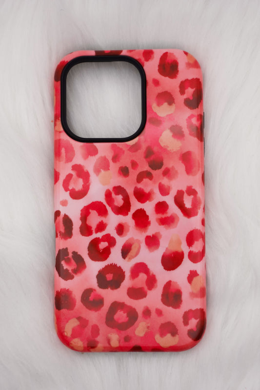 Hot Pink Leopard Phone Case