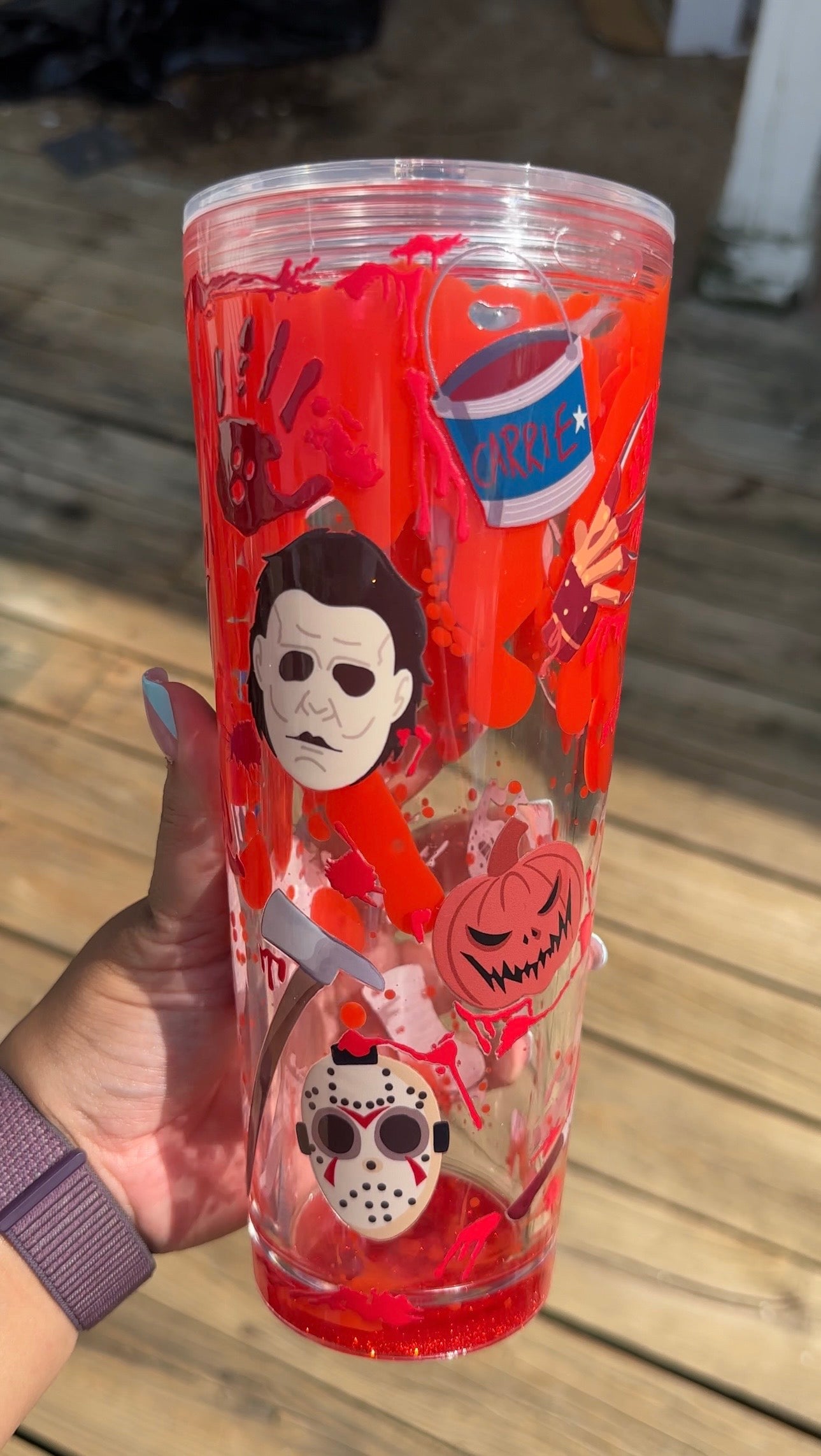 Horror Movies Dual Lava 24oz (ready to ship)