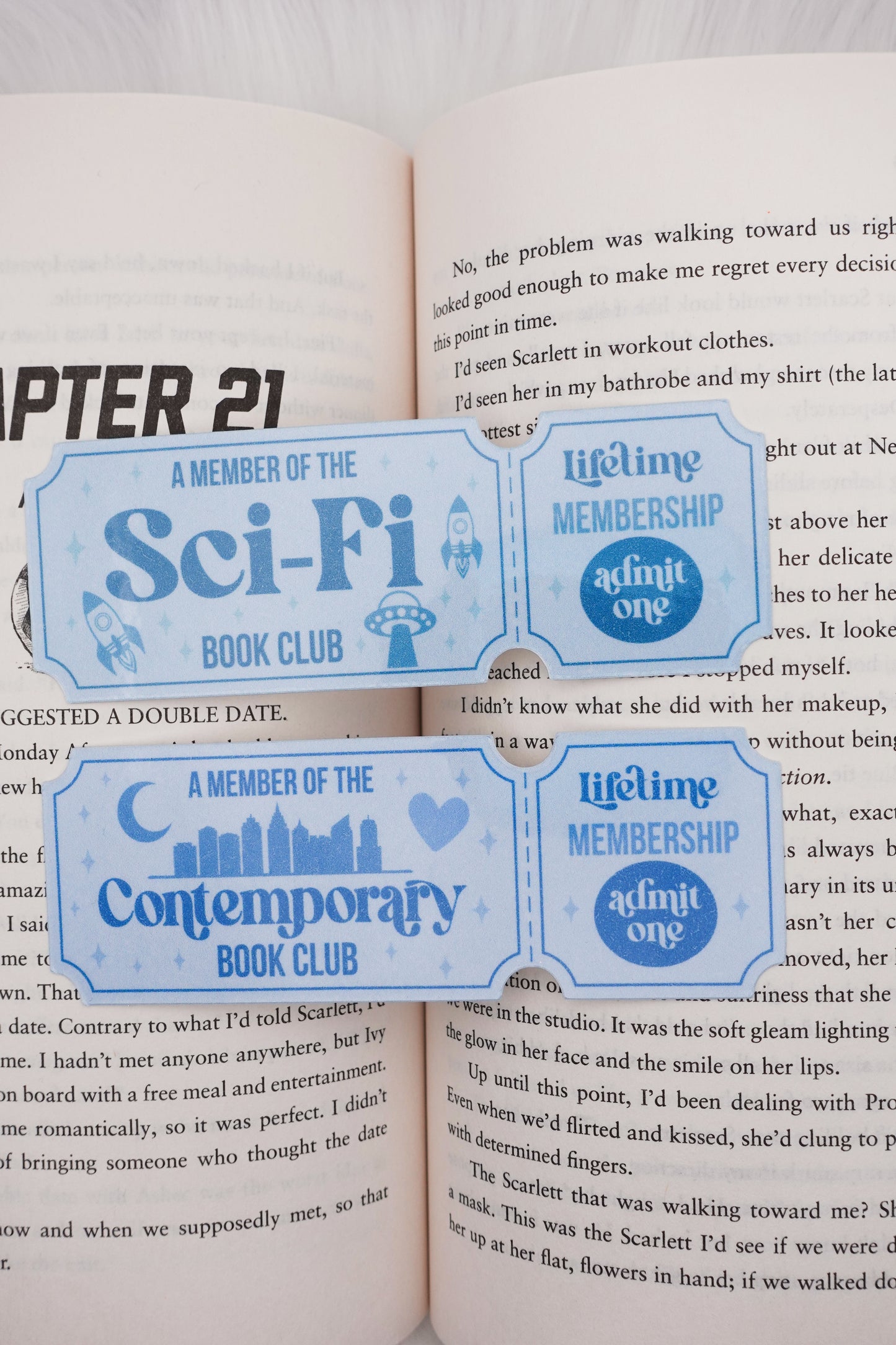 Ticket Bookmarks