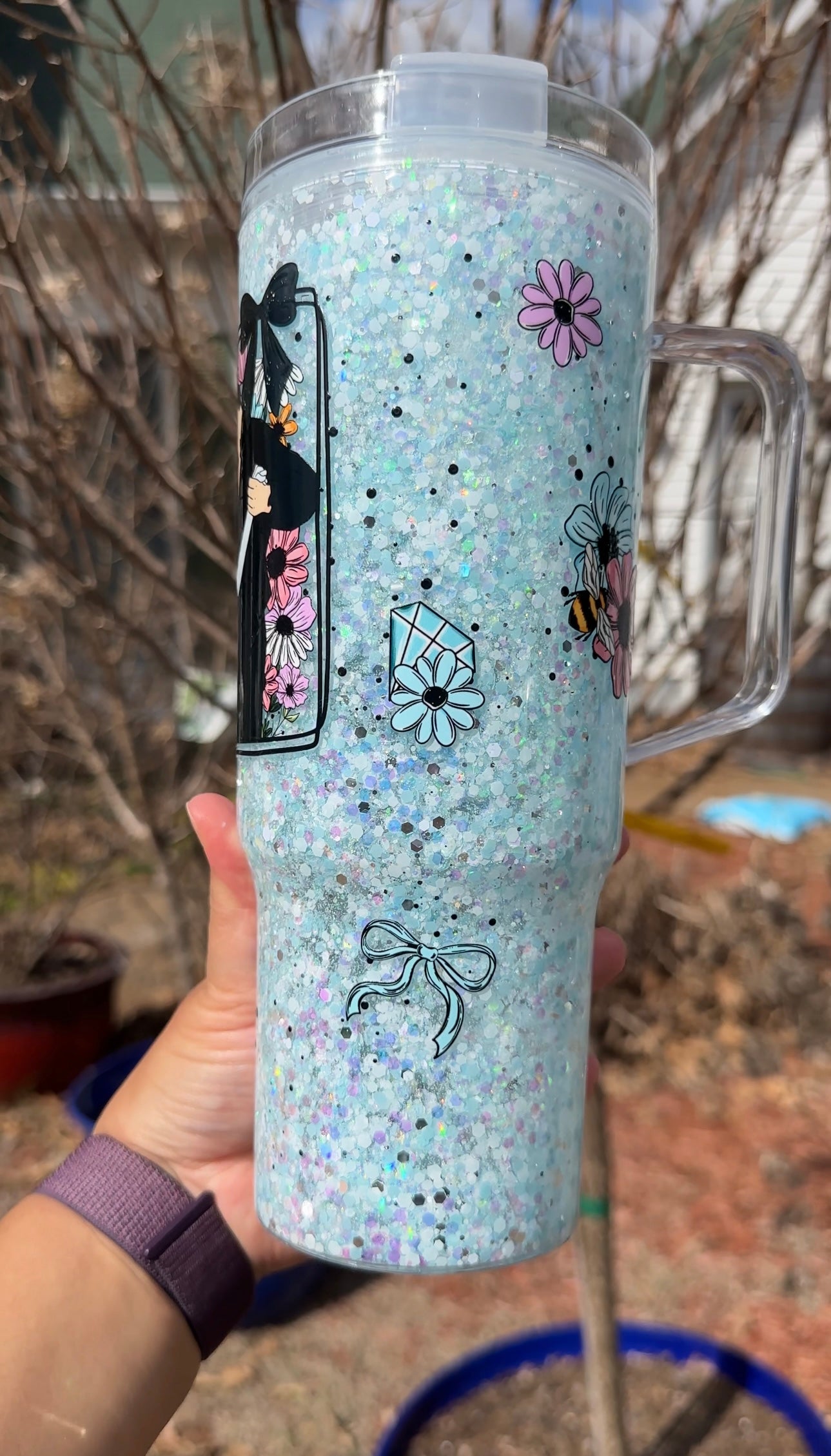 Custom 40oz Snow Globe