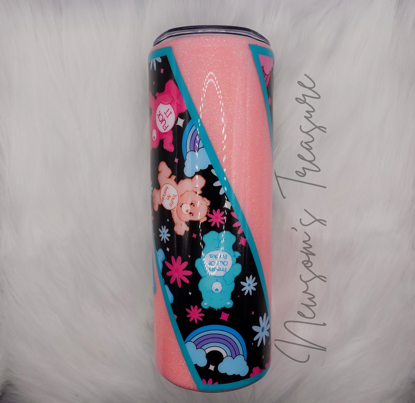 Fuck Off Care Bear Tumbler