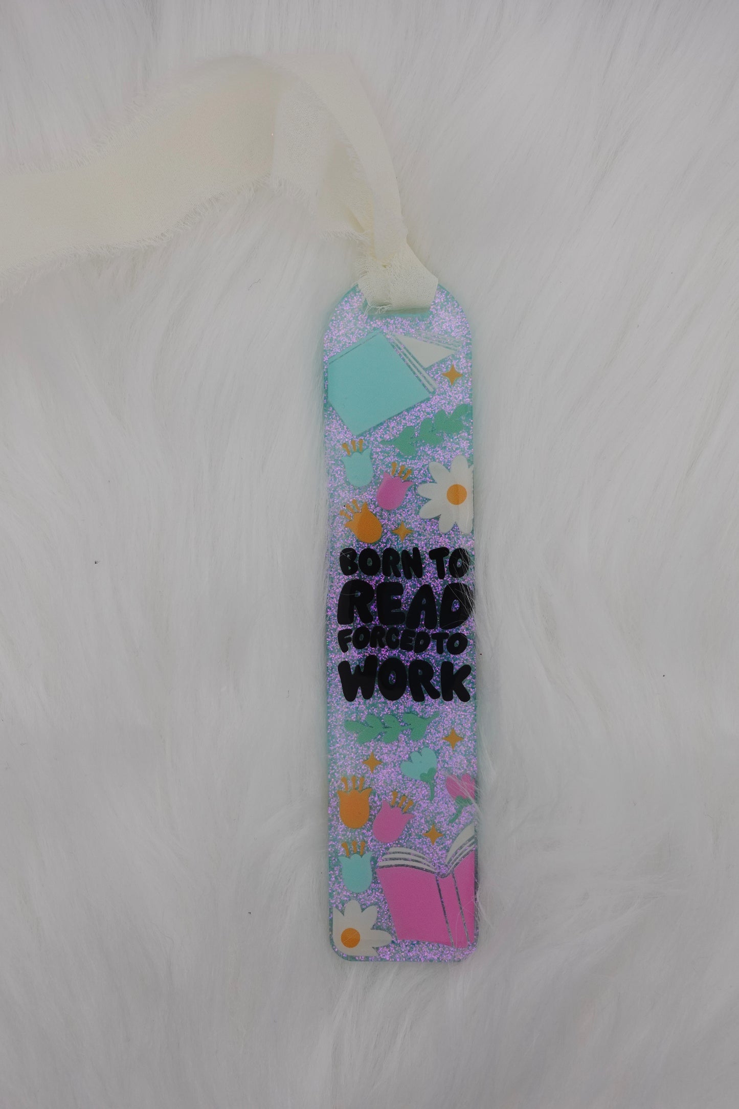 Glitter uvdtf bookmarks