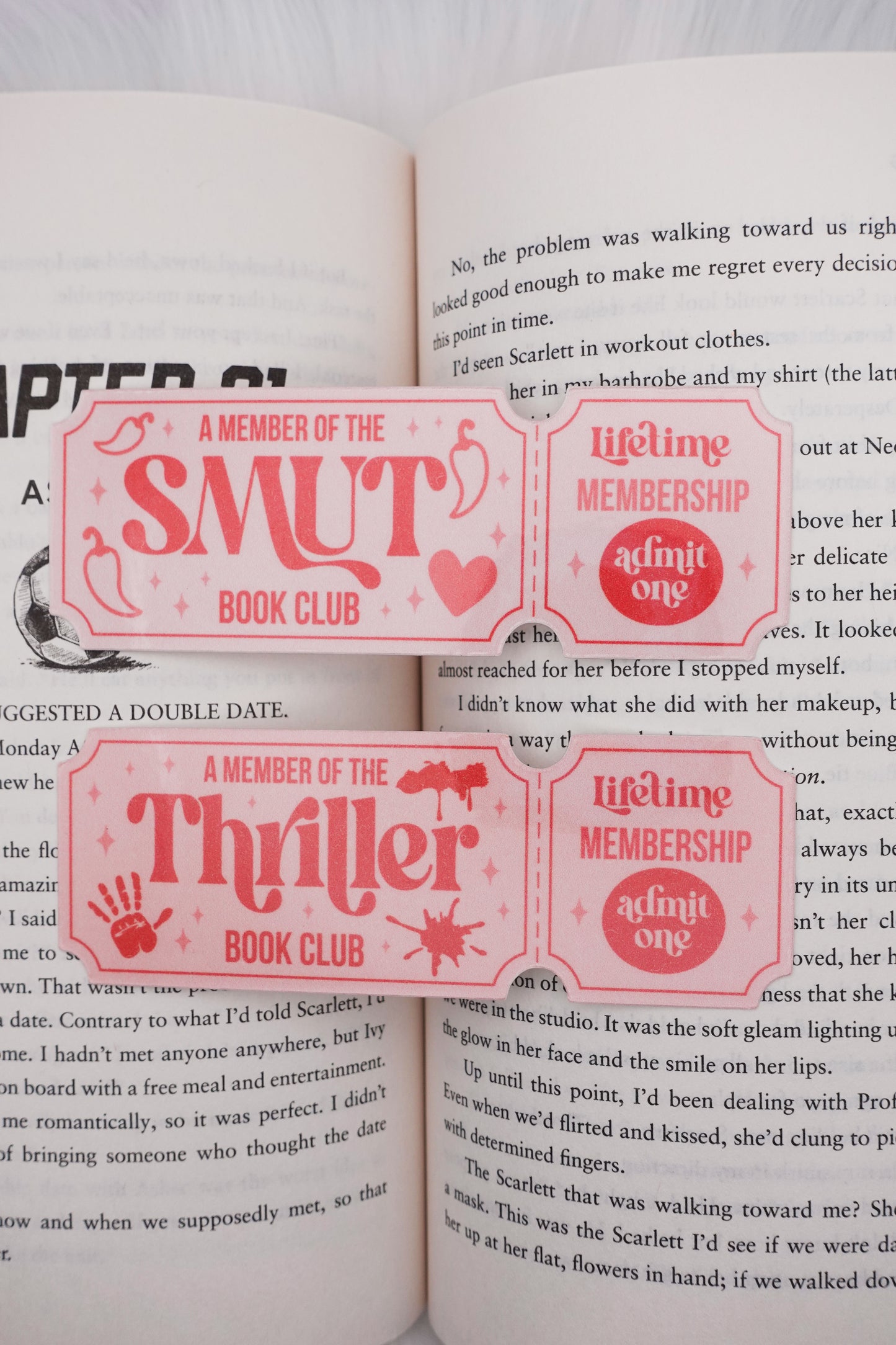 Ticket Bookmarks
