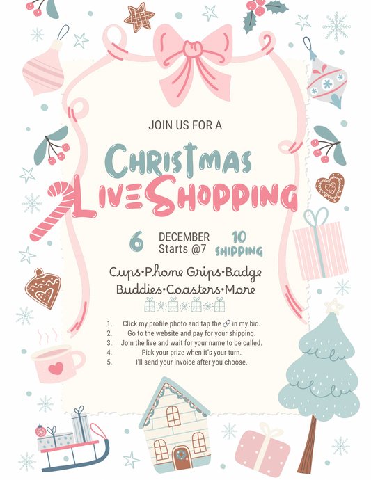 🎄 Christmas Shopping Event – TikTok Live 🎄