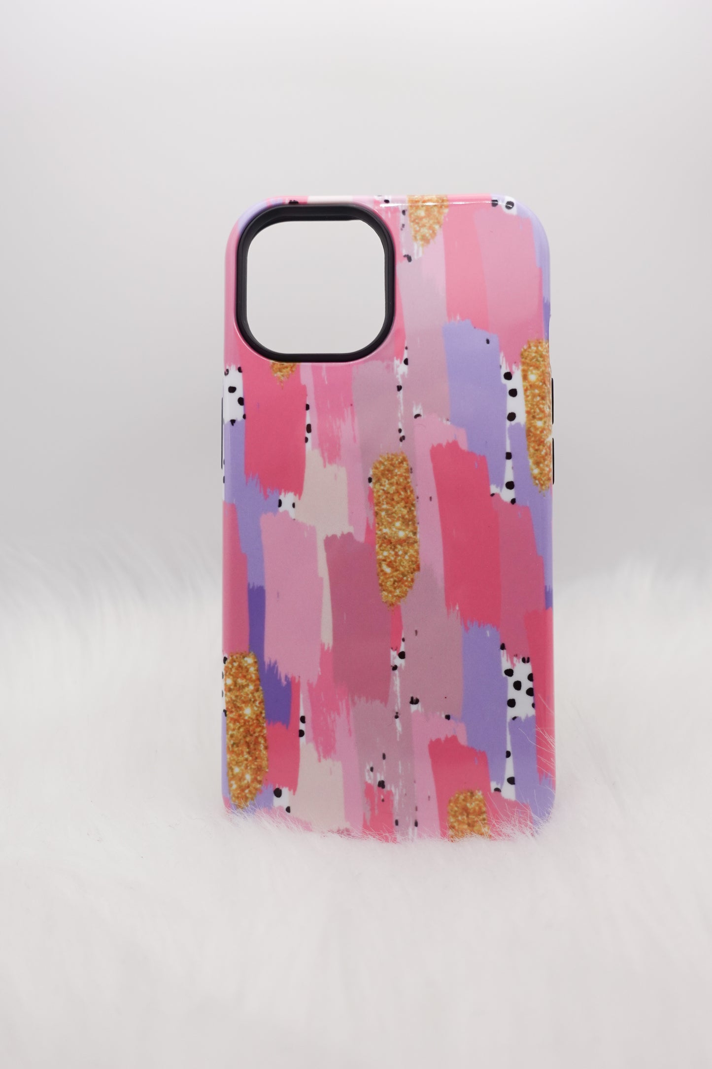 Pink Paint Stroke Phone Case