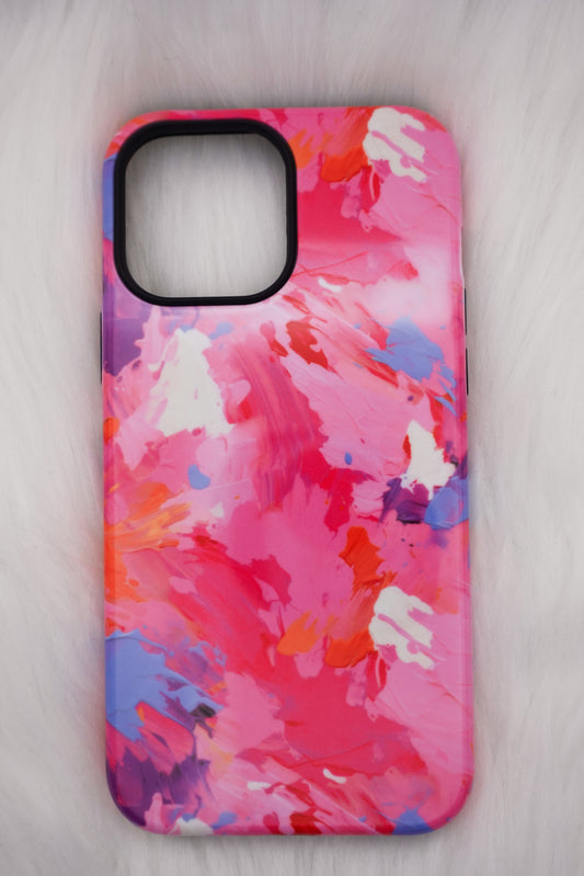 Painted paint strokes phone case￼