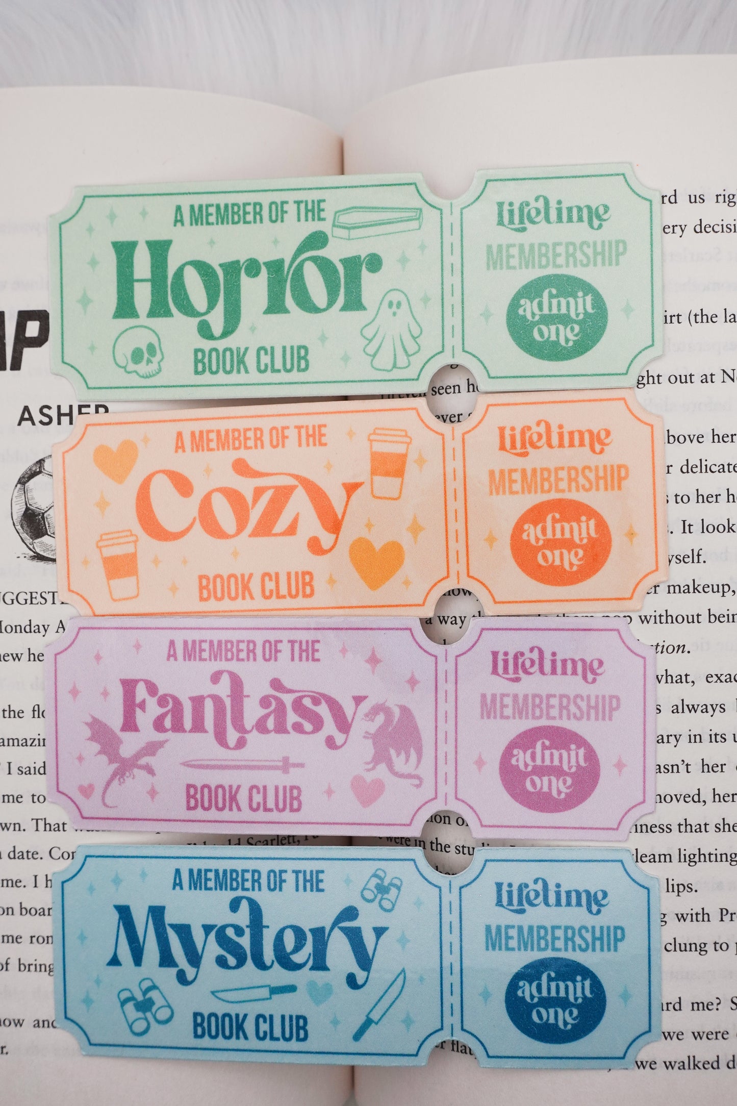 Ticket Bookmarks