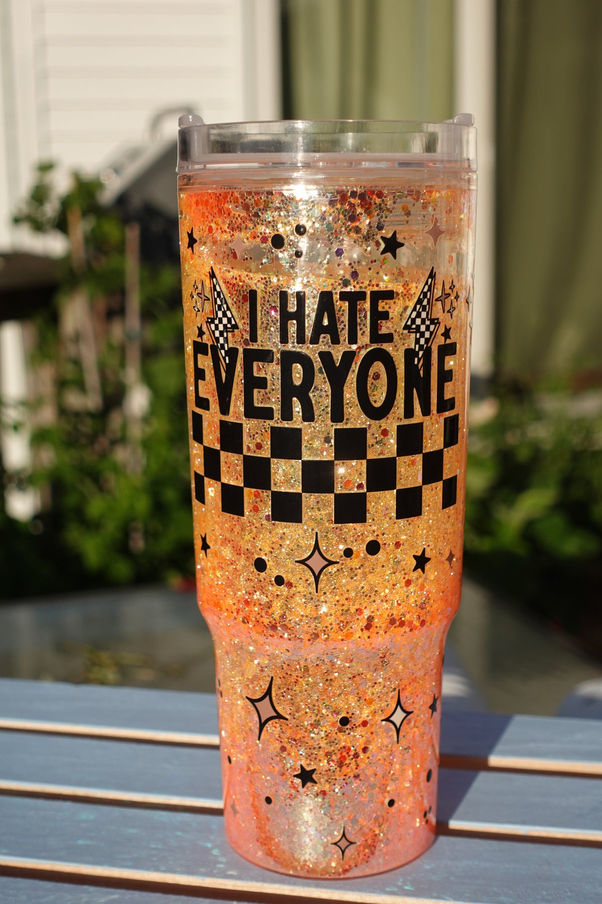 I hate 40oz Snow Globe