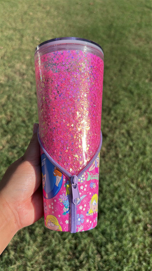 Lizzie 24oz Zipper Tumbler