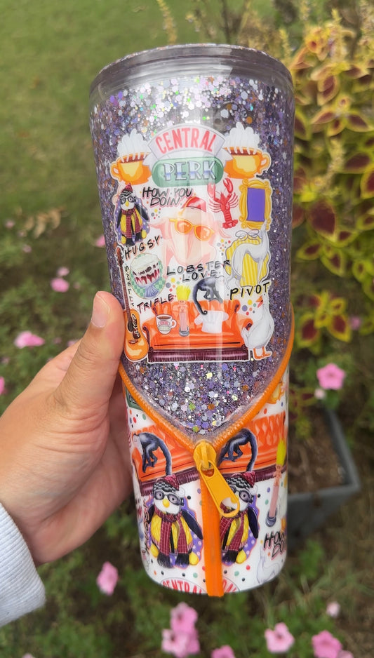 Friends Zipper Tumbler