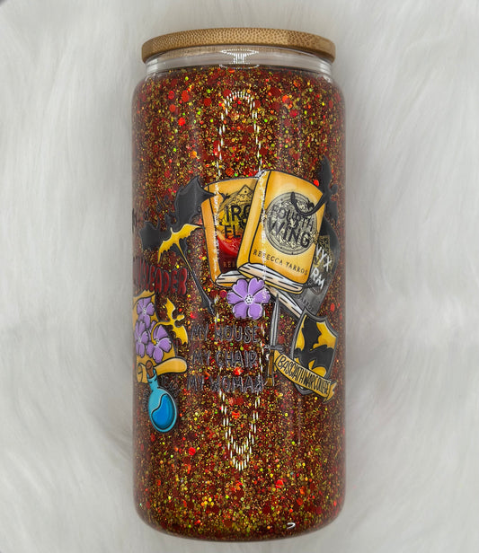 Fourth Wing Glass Can